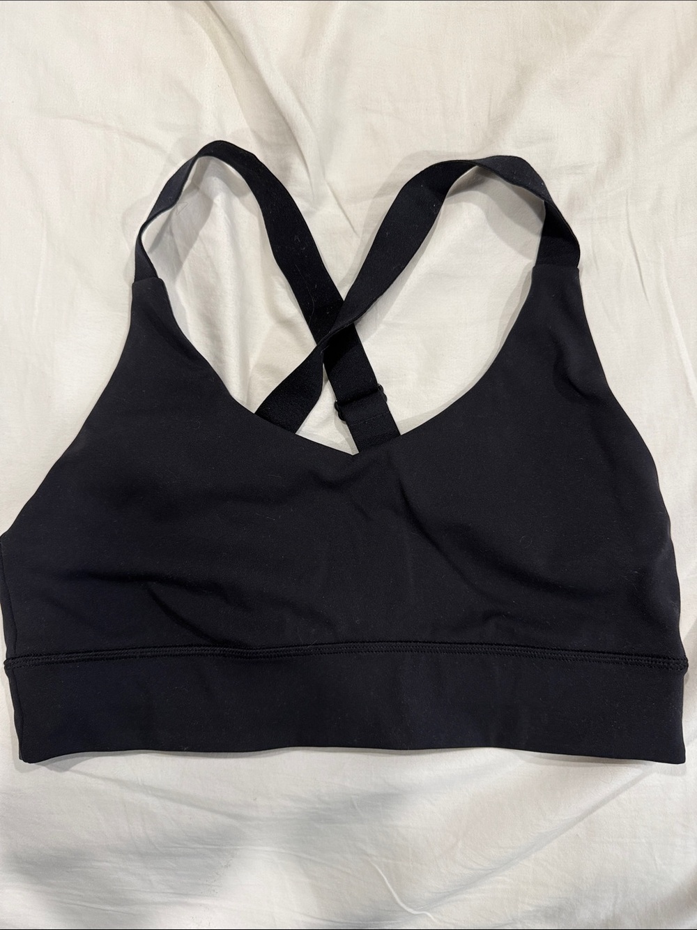 Black Aritzia sports bra
